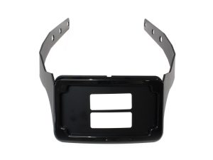 Motorcycle digital speedometer mount for Revelry Motorcycles custom builds.