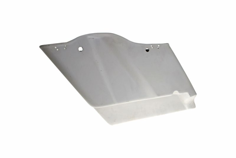 Aluminium motorcycle fairing panel for custom cafes and race bikes.