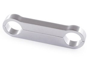 Aluminium motorcycle chain adjuster block for Revelry Motorcycles in Australia.