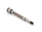 Steel motorcycle gear shift shaft for Revelry Motorcycles, high-quality bike spare part.