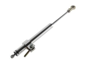 Heavy-duty motorcycle shock absorber for enhanced ride comfort and stability on Revelry Cycles, Australian motorcycle shop.