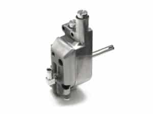 Al Flathead motorcycle engine part for custom rebuilds, metal components, and performance upgrades.