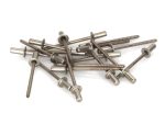 High-quality stainless steel motorcycle screws and bolts for custom rebuilds.