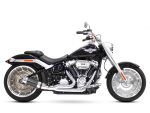 V-Twin Harley Davidson motorcycle with black and chrome finish, classic cruiser style.