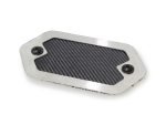 Aluminium and carbon fibre motorcycle footpeg, rugged design for Harley Davidson bikes.