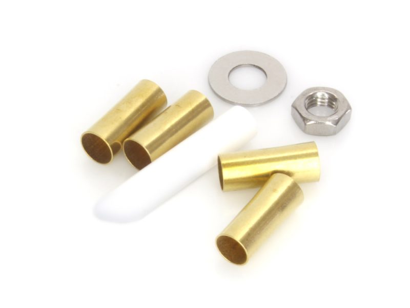 Rocker Lockers. Fits Sportster 2007-2021. Brass and steel motorcycle parts for Revelry Motorcycles bikes.