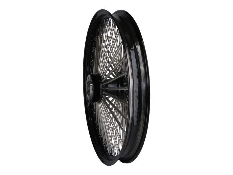 High-performance motorcycle wheel for Revelry Motorcycles, durable and stylish.