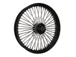 High-quality motorcycle wheel with spokes for Revelry Motorcycles.