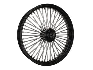 High-quality motorcycle wheel with spokes for Revelry Motorcycles.
