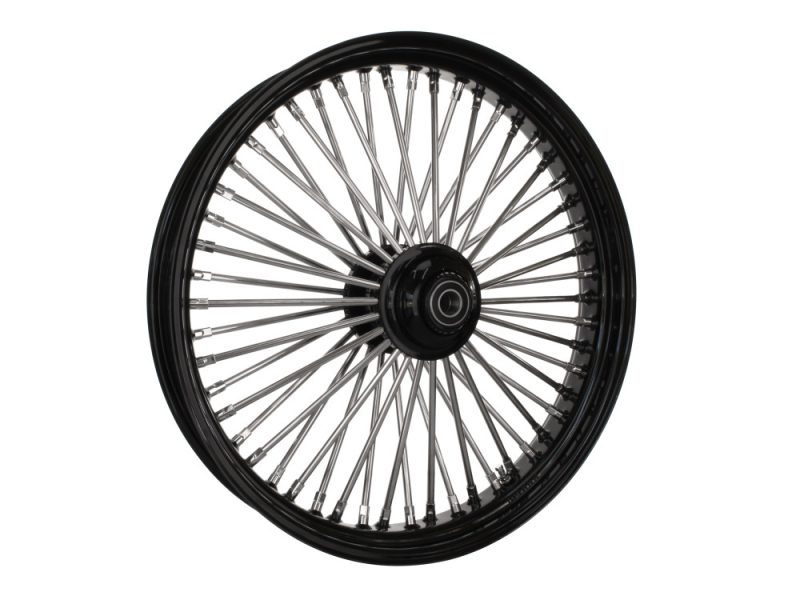 High-quality motorcycle wheel with spokes for Revelry Motorcycles.