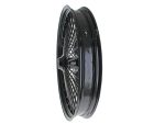High-performance motorcycle wheel for Revelry Motorcycles, crafted for durability and style.