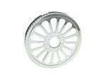 Aluminium motorcycle wheel with spokes for revelry motorcycles.