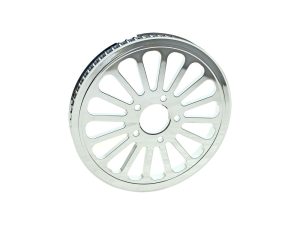 Aluminium motorcycle wheel with spokes for revelry motorcycles.