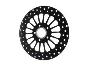 High-performance motorcycle brake rotor for Revelry Motorcycles, durable and lightweight.