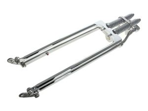 26in. Oversize Length Springer Front End Assembly - Chrome.