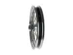 High-quality motorcycle wheel for custom Revelry Motorcycles in Australia.