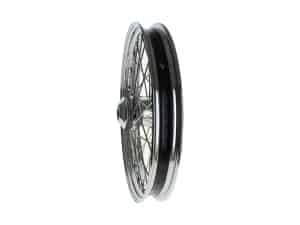 High-quality motorcycle wheel for custom Revelry Motorcycles in Australia.