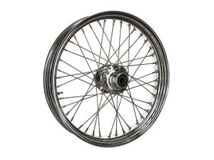 Spoke wheel for custom motorcycle builds, high-quality alloy motorcycle wheel with spokes.
