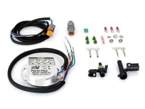 High-quality motorcycle speed controller kit for Revelry Motorcycles, includes wiring harness and accessories.