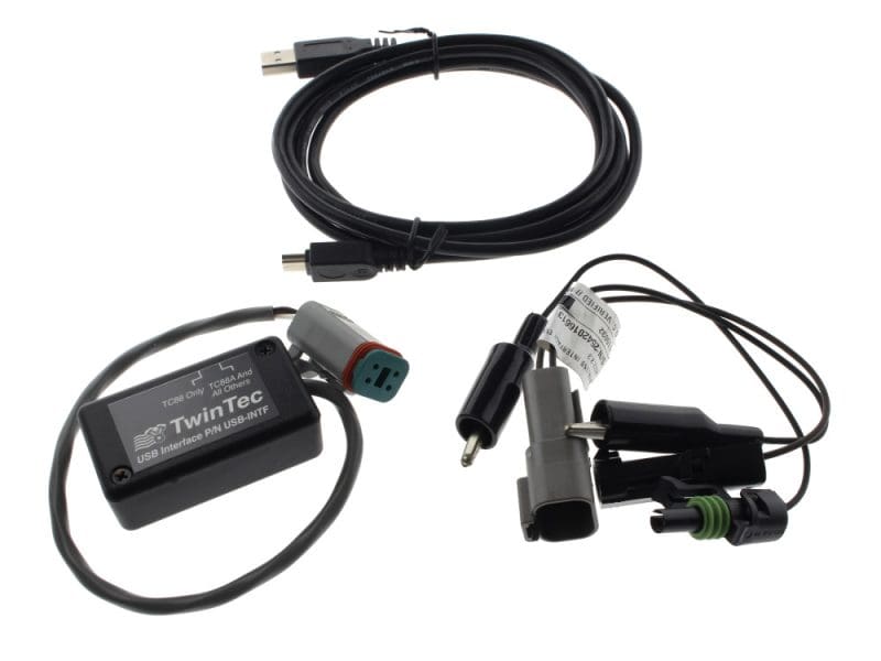 USB Interface. Fits all Twin Tec Engine Controls. USB diagnostic cable for motorcycle ECU tuning and repair.
