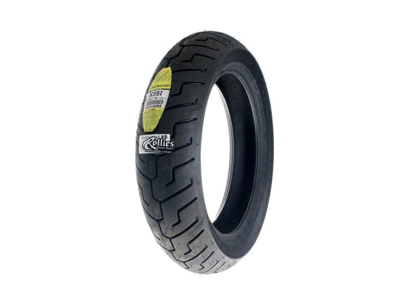 Dunlop D401 17in. Rear Tyre. 160/70-HB17 Dunlop K591 motorcycle tyre for Revelry Motorcycles, durable and reliable.