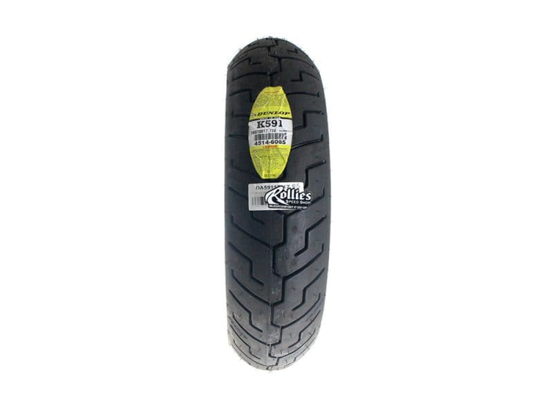 Dunlop motorcycle tyre, premium quality, durable performance, ideal for Revelry Motorcycles enthusiasts.