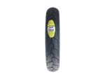 Dunlop motorcycle tire for Revelry Motorcycles with durable tread pattern.