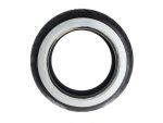 VINTAGE white wall motorcycle tyre for classic revelry motorcycles, Australian bike enthusiasts, and vintage motorcycle restoration.