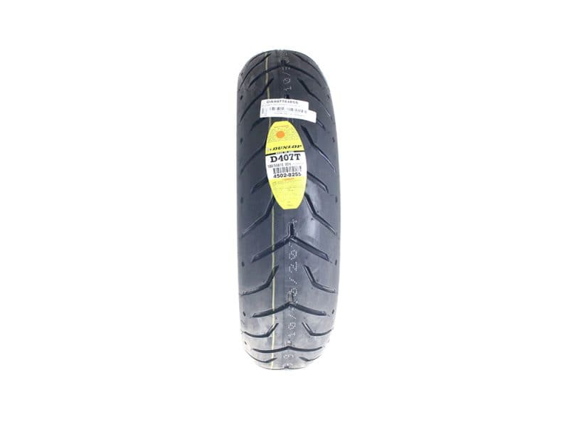 Dunlop motorcycle tyre for Revelry Motorcycles, high-performance street tyre in Australia.