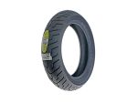 Dunlop motorcycle tire for Revelry Motorcycles, durable rubber with tread pattern.