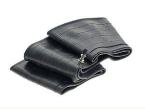 Heavy-duty motorcycle inner tube for Revelry Motorcycles, durable rubber tire replacement.