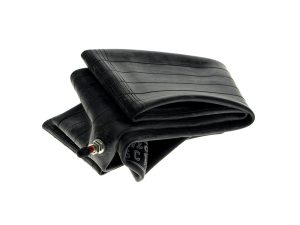 Highly durable black motorcycle inner tube for Revelry Motorcycles.