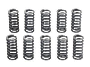 High-performance motorcycle valve springs for optimal engine efficiency and durability.