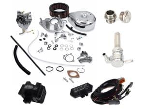 High-performance motorcycle carburetor parts and components for Revelry Motorcycles Australia.