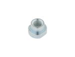 Aluminium motorcycle wheel nut, durable fastening component for Revelry Motorcycles.