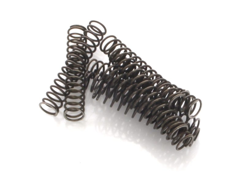 Spring clip for motorcycle suspension parts.