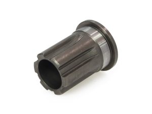 Precision motorcycle gear component for Revelry Motorcycles.