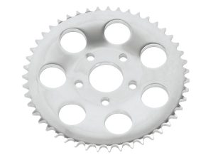 High-Performance Motorcycle Front Sprocket for Revelry Motorcycles.
