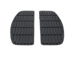 Rubber motorcycle footrest pads for Revelry Motorcycles, durable anti-slip design.