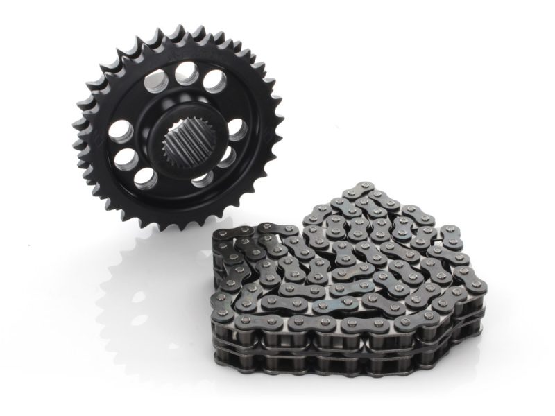 30 Tooth Power-Drive Compensator Eliminator Kit. Fits Dyna 2006-2010 High-performance motorcycle chain and sprocket for Revelry Motorcycles in Australia.