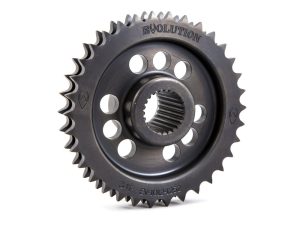 High-performance motorcycle sprocket for Revelry Motorcycles, durable and precision engineered for optimal ride.