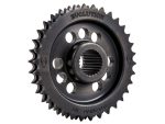 High-performance motorcycle sprocket for Revelry Motorcycles, durable steel construction for optimal power transfer.