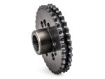 High-performance motorcycle sprocket for Revelry Motorcycles, Australian bike enthusiasts.