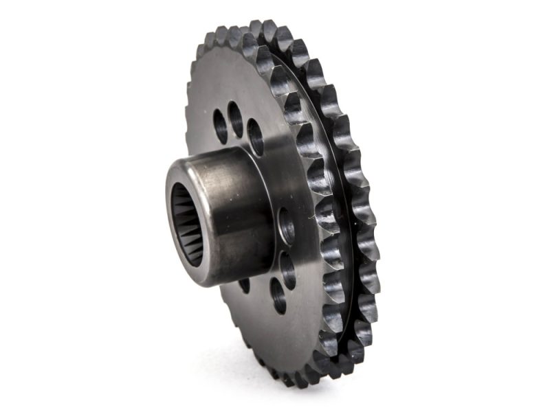 High-performance motorcycle sprocket for Revelry Motorcycles, Australian bike enthusiasts.