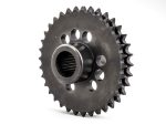 High-performance motorcycle gear sprocket for Revelry Motorcycles bikes.