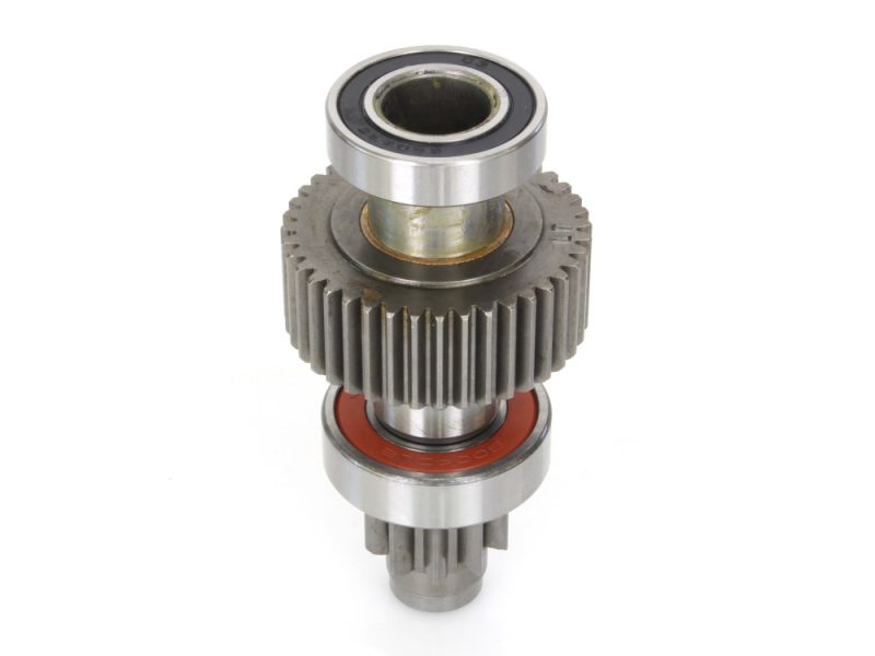 Precision motorcycle gearbox gear component for Revelry Motorcycles.