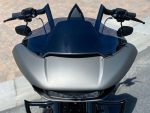High-performance motorcycle with sleek aerodynamic design and advanced features.
