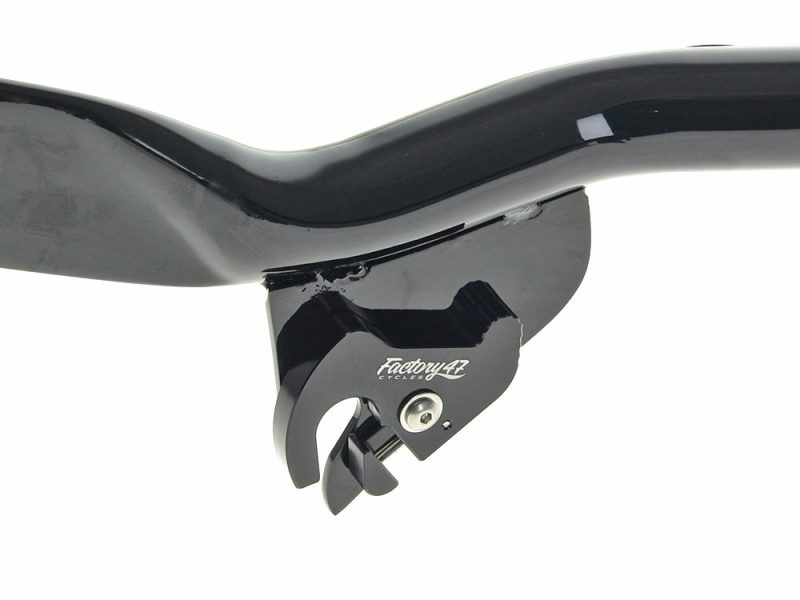 High-performance bicycle handlebars with Factory 47 component, perfect for motorcycle enthusiasts.
