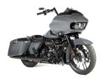 Vivid grey Revelry Motorcycles touring bike with sleek design and advanced features.