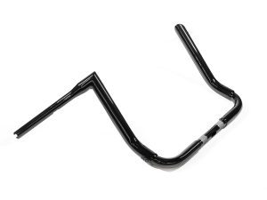 14in. x 1-1/2in. STS Miter Handlebar - Gloss Black. Fits Ultra Models 1996-2024 and Street Glide 1996-2023